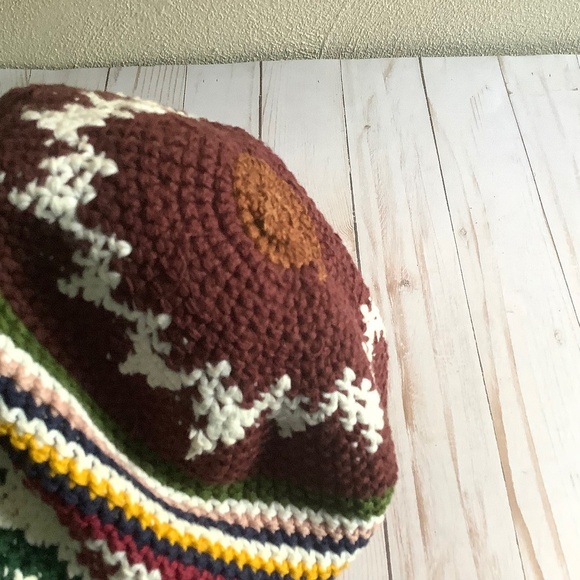 Crocheted Bucket Hat Retro Casual Summer Lightweight Unisex - Picture 7 of 10